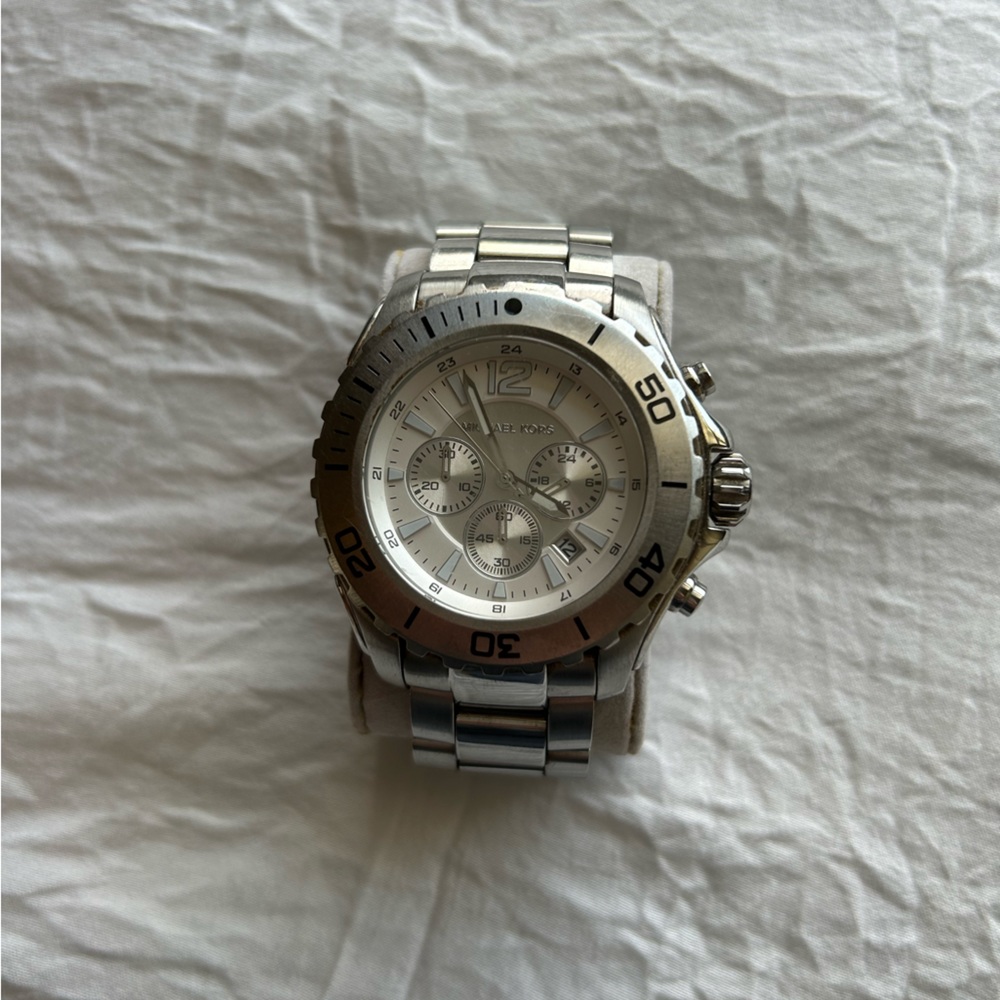 Michael Kors silver men’s watch